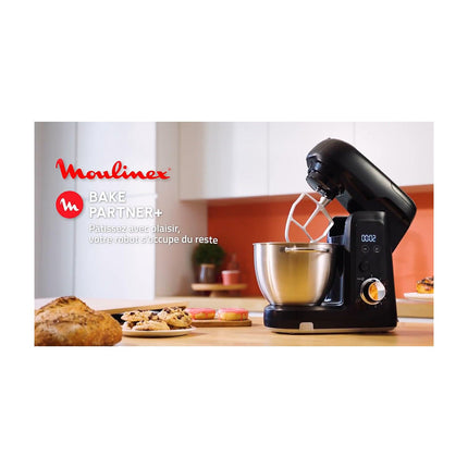 Robot pâtissier MOULINEX BAKE PARTNER + & ACC QA5458F1