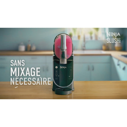 Machine à granita NINJA Slushi FS301EU Granités, Cocktails Glacés, Milkshakes, 5 Programmes, 2.5L, Maintien au Froid 12H