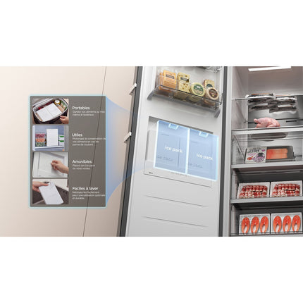 Congélateur armoire TCL FC329FXD2