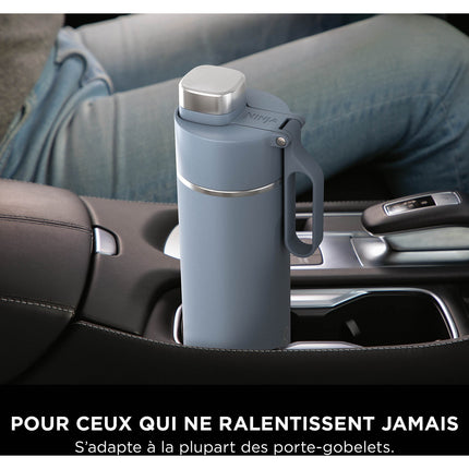 Bouteille isotherme NINJA Thirsti 530ml Travel Bottle Black