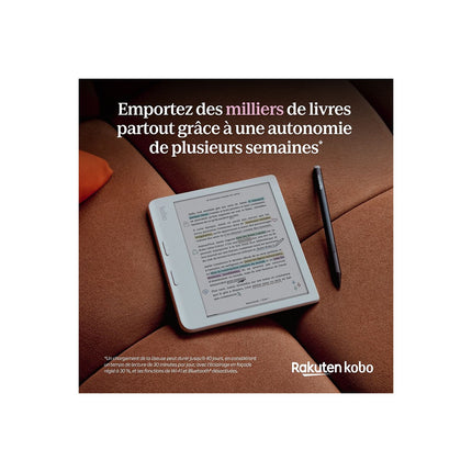Liseuse eBook KOBO Libra Colour Blanche