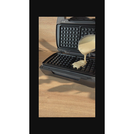 Gaufrier, croque monsieur LAGRANGE Mini Maxi 2 plaques gaufre+croque 28463