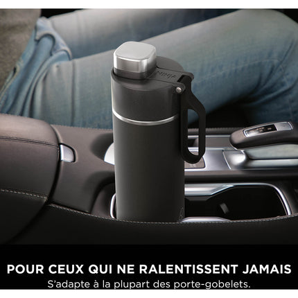 Bouteille isotherme NINJA Thirsti 530ml Travel Bottle Black