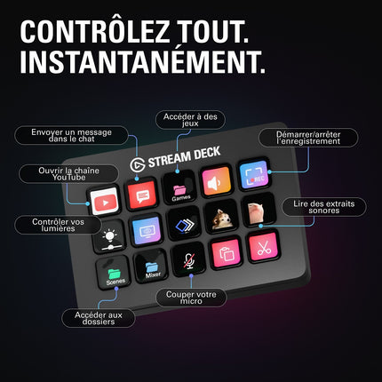Boitier de contrôle ELGATO Stream Deck MK.2