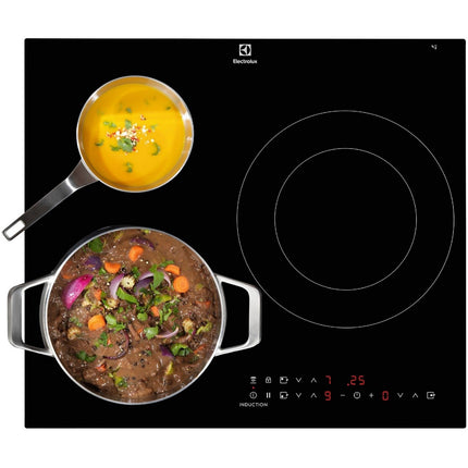 Plaque induction ELECTROLUX BIT60336BK - 3 foyers et Connexion hotte Hob2Hood