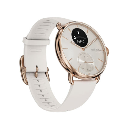 Montre santé WITHINGS Connecté Scanwatch 2 Rose Gold Sand 38mm