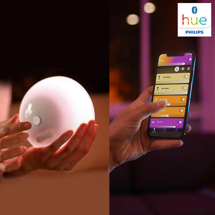 Lampe connectée PHILIPS HUE Go White&Color Ambiance