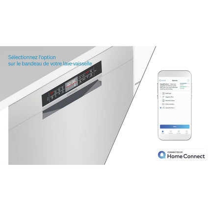 Lave vaisselle 60 cm BOSCH SMS4EMC25E Serenity Série 4 Silence Plus