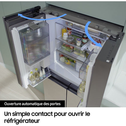 Réfrigérateur multi portes SAMSUNG RM90F67CECEF Bespoke AI