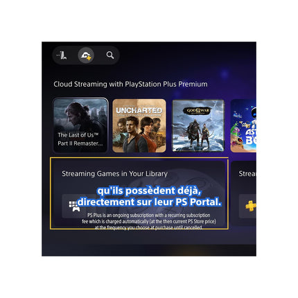 Lecteur à distance SONY Playstation Portal pour PS5