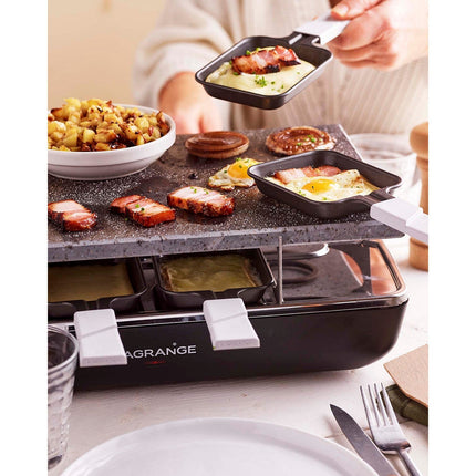Raclette LAGRANGE element bleu abysse pierre de cuisson