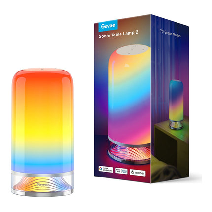 Lampe connectée GOVEE Lampe de table LED RGBICWW