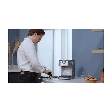 Machine à expresso DELONGHI Linea Classic EM450.M Argent