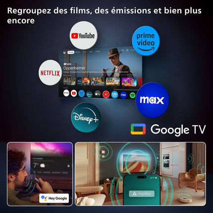 TV OLED PHILIPS 55OLED910 Ambilight 2025 (139cm)