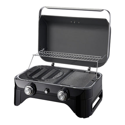 Barbecue gaz CAMPINGAZ Attitude LX noir 2 brûleurs à poser, 58x36 cm