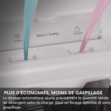 Lave linge top HAIER HW85-BPD13386U-S
