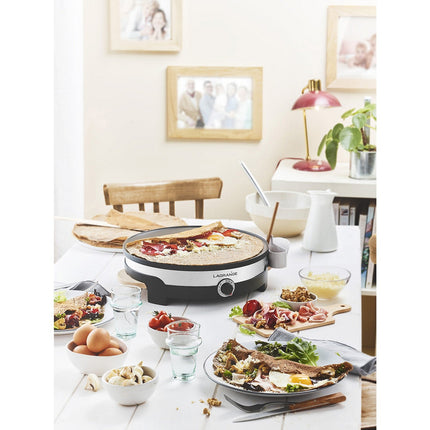 Crêpière LAGRANGE Tradi duo Grande et mini crêpes 10901