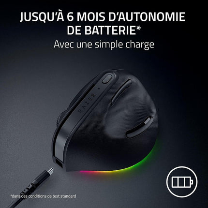 Souris Gamer Sans Fil RAZER PRO CLICK V2 VERTICAL NOIR