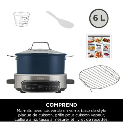 Cuiseur riz NINJA Foodi MC1101EU 6 L, 8 modes de cuisson