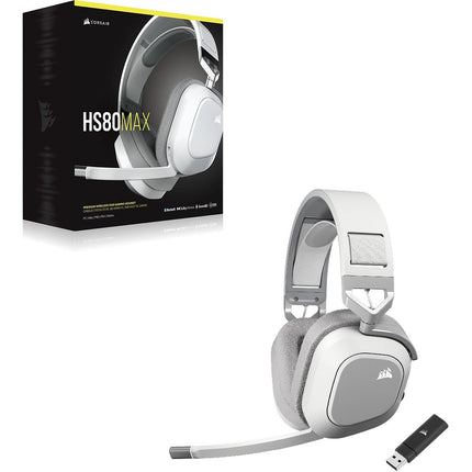 Casque gamer CORSAIR HS80 MAX Wireless blanc