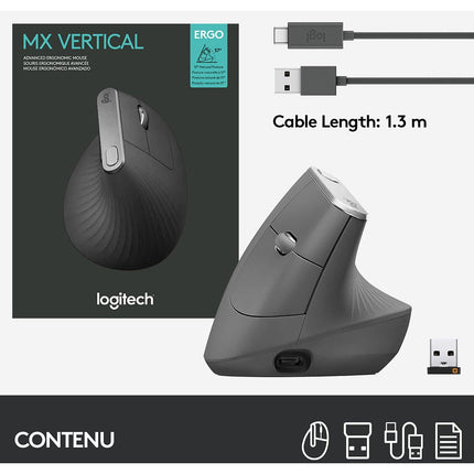 Souris sans fil LOGITECH MX Vertical