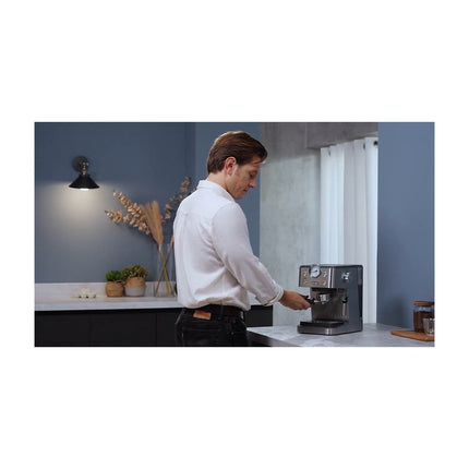 Machine à expresso DELONGHI Linea Classic EM450.M Argent