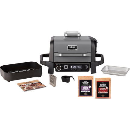 Barbecue électrique NINJA Woodfire OG701EU à poser, 33x28 cm