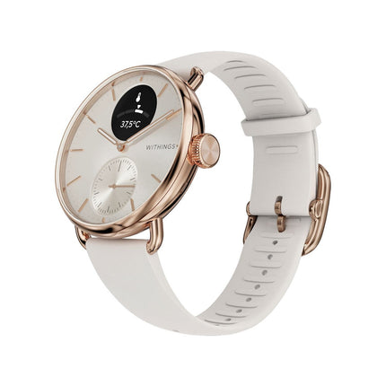 Montre santé WITHINGS Connecté Scanwatch 2 Rose Gold Sand 38mm