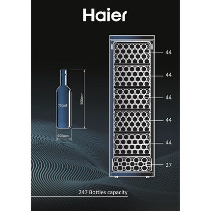 Cave à vin vieillissement HAIER HWS247FAH1