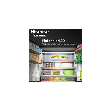 Réfrigérateur multi portes HISENSE RQ768N4GBE freshfit