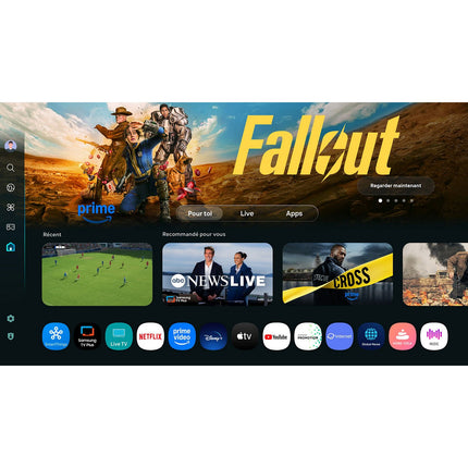 TV QLED SAMSUNG TQ55Q7F5 4K AI SmartTV 2025