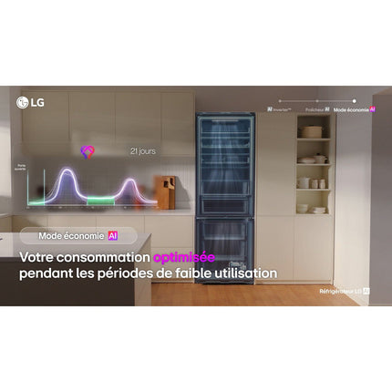 Réfrigérateur combiné LG GBBSJ11DPY