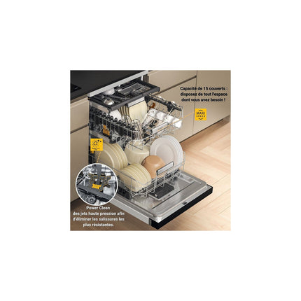 Lave vaisselle 60 cm WHIRLPOOL W7FHS41 MaxiSpace