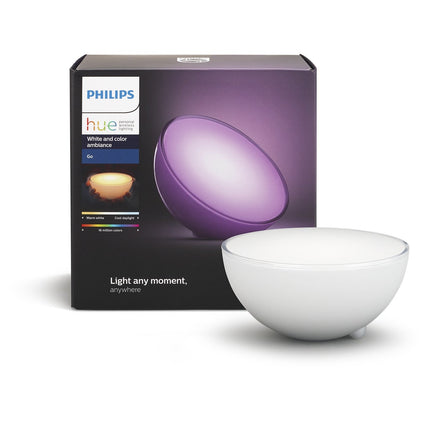 Lampe connectée PHILIPS HUE Go White&Color Ambiance