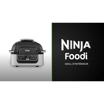 Grille-viande NINJA Foodi AG301EU grill et barbecue multifonction, 24.5x25.5 cm