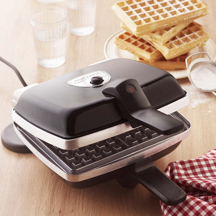 Croque, gaufrier, gaufrette LAGRANGE super 2 antiadhésif noir gaufres +GT+CM