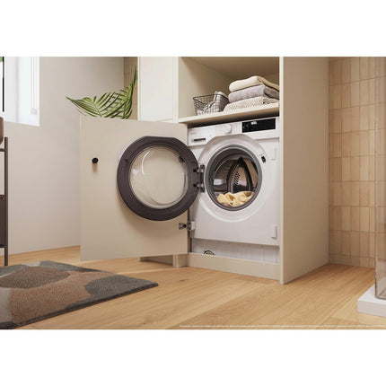 Lave linge séchant hublot CANDY BC4S485M4D8-S
