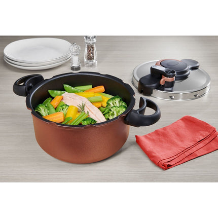 Autocuiseur SEB ClipsoMinut Duo Copper 5L P4705101