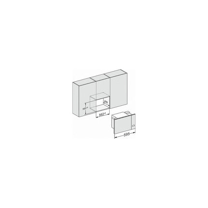 Micro ondes encastrable MIELE M 2230 SC