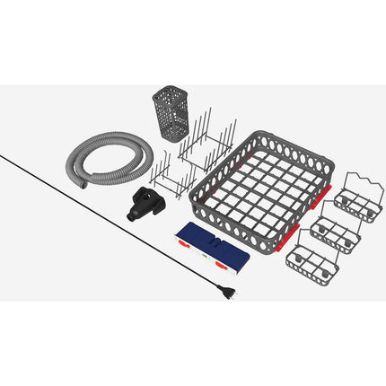 Mini lave vaisselle DAAN TECH Bob - Gris argent