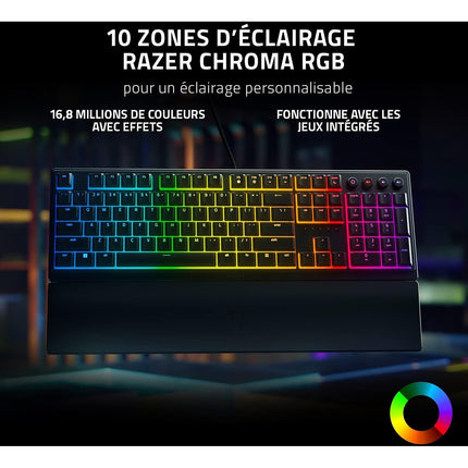 Clavier gamer RAZER ORNATA V3