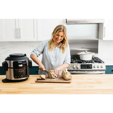 Multicuiseur NINJA Foodi OL550EU gris/noir 6 L, 11 modes de cuisson dont air fryer Reconditionné