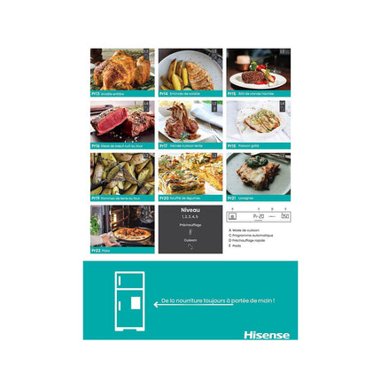 Four encastrable fonction vapeur HISENSE O643PG
