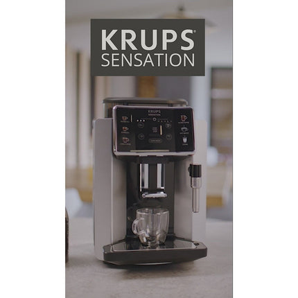 Expresso Broyeur KRUPS EA910E10 sensation silver