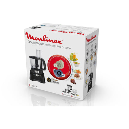 Robot multifonction MOULINEX FP821811 Double Force Noir+8 accessoires
