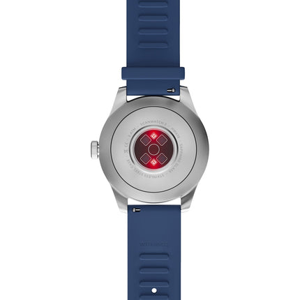 Montre santé WITHINGS Scanwatch 2 Blue Silver 42mm