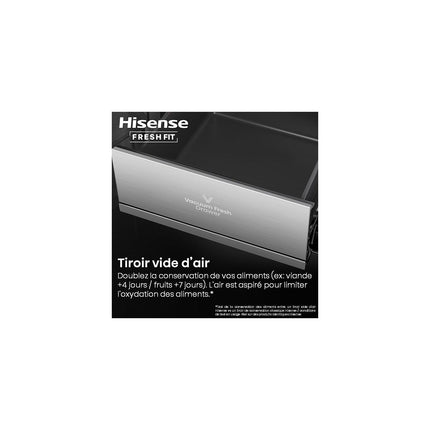 Réfrigérateur multi portes HISENSE RQ768N4GBE freshfit