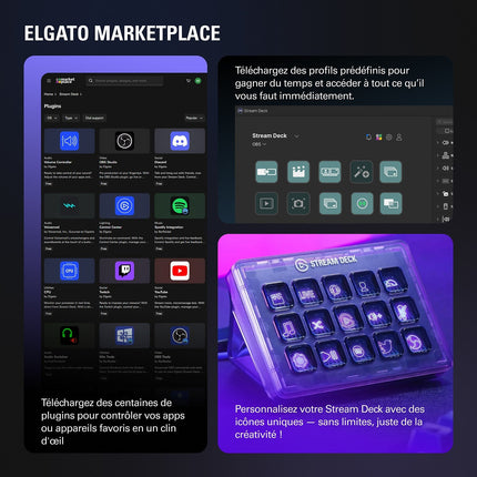 Boitier de contrôle ELGATO Stream Deck MK.2