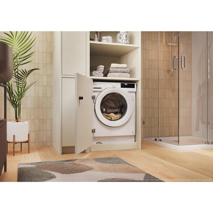 Lave linge séchant hublot CANDY BC4S485M4D8-S
