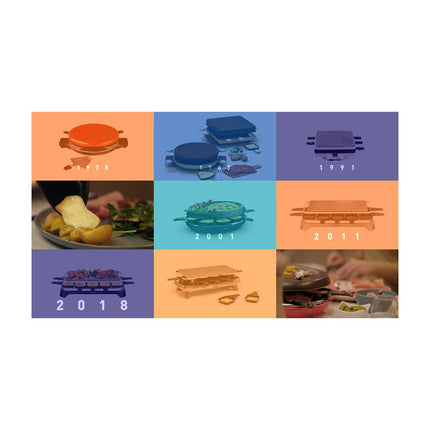 Raclette TEFAL RE31E810 eco 8 coupelles noir